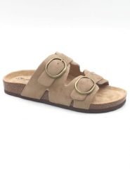 S.Oliver Klapki w kolorze beżowym rozmiar: 38. Brązowe klapki damskie S.Oliver, bez wzorów, bez obcasa. Za 113.90 zł.