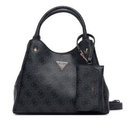 Torebka Guess. Szare torebki klasyczne damskie Guess, z aplikacjami, bez dodatków. Za 584.99 zł.