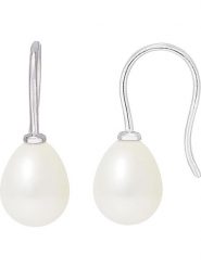Pearl Addict Srebrne kolczyki z perłami rozmiar: onesize. Białe kolczyki damskie Pearl Addict, z perłą, srebrne, z zapięciem typu bigiel. Za 165.99 zł.