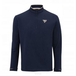 Bluza tenisowa Tecnifibre Thermo Zip. Niebieskie bluzy bez kaptura męskie TECNIFIBRE. Za 289.99 zł.