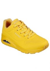 Buty do chodzenia damskie Skechers Uno-Stand on Air. Żółte obuwie treningowe damskie Skechers, na fitness i siłownię. Za 366.00 zł.