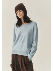 TATUUM Sweter "Cloudy" w kolorze błękitnym rozmiar: S. Niebieskie swetry klasyczne damskie Tatuum, s, bez kołnierzyka. Za 123.53 zł.