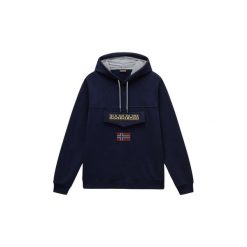 Bluza z kapturem Napapijri Burgee Winter 4. Niebieskie bluzy z kapturem męskie Napapijri, na zimę, l, ze skóry. Za 458.00 zł.