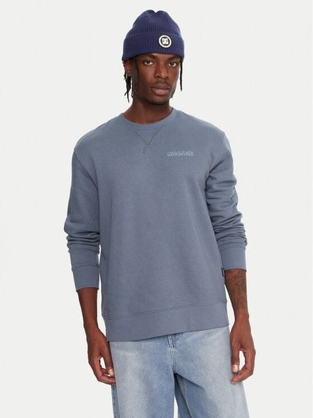 Quiksilver Bluza Salt Water Graphic EQYFT05127 Niebieski Comfort Fit. Niebieskie bluzy bez kaptura męskie Quiksilver, m, z bawełny. Za 299.99 zł.