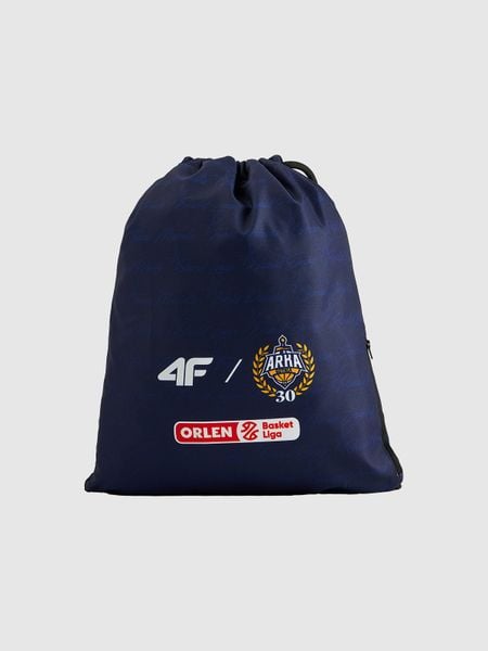 4F Plecak-worek 4F x Arka Gdynia 2025/26 - granatowy Uniwersalny. Niebieskie plecaki damskie 4f, bez wzorów, biznesowe. Za 99.99 zł.