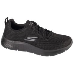 Buty sportowe Sneakersy męskie, Go Walk Flex - Vespid. Czarne buty sportowe na co dzień męskie Skechers, z materiału, bez zapięcia, trekkingowe. Za 289.99 zł.