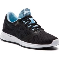 Buty ASICS - Patriot 10 1012A117 Black/Skylight 003. Czarne buty sportowe na co dzień damskie Asics, do biegania. W wyprzedaży za 169.00 zł.