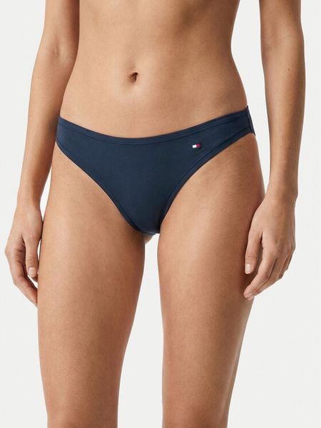 Tommy Hilfiger Stringi UW0UW06046 Granatowy. Niebieskie stringi damskie Tommy Hilfiger, xs, bez wzorów, z syntetyku. Za 109.99 zł.