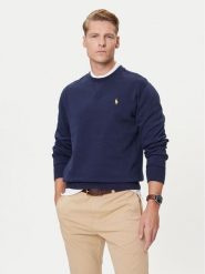 Polo Ralph Lauren Bluza 710P01523002 Granatowy Regular Fit. Niebieskie bluzy bez kaptura męskie Polo Ralph Lauren, l, z bawełny. Za 699.99 zł.