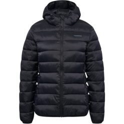 Damska kurtka puchowa Hummel Lightweight. Czarne kurtki damskie HUMMEL, bez wzorów, z puchu, bez kaptura. Za 338.00 zł.