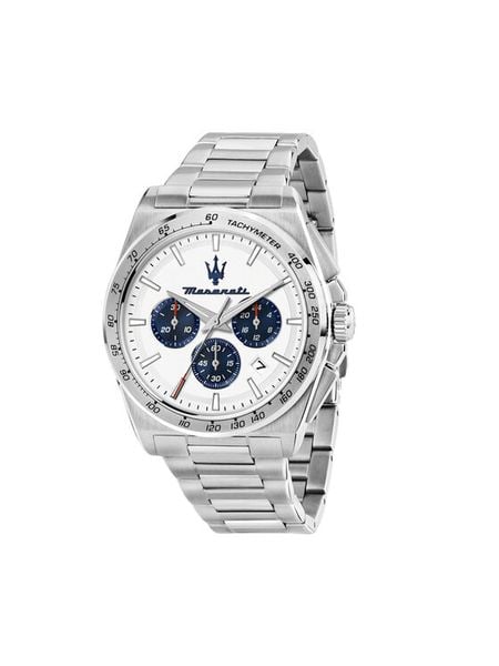 Maserati Zegarek Velocitá Chrono R8873652007 Srebrny. Szare zegarki męskie maserati, srebrne. Za 919.99 zł.