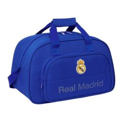 Torba sportowa REAL MADRID Niebieski. Niebieskie torby podróżne damskie Real Madrid, bez wzorów. Za 159.00 zł.