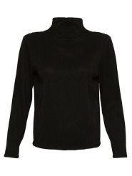 MOSS COPENHAGEN Bluzka "Ingva" w kolorze czarnym rozmiar: XS/S. Czarne bluzki damskie MOSS COPENHAGEN, s, bez wzorów, bez kołnierzyka, bez ramiączek. Za 65.85 zł.