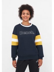 Bench Bluza "Hendra" w kolorze granatowym rozmiar: 44. Niebieskie bluzy bez kaptura damskie Bench. Za 92.64 zł.