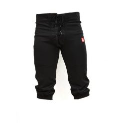 Spodnie do futbolu amerykańskiego, mecz FP-2 Black. Czarne spodnie materiałowe męskie BARNETT, bez wzorów, sportowe. Za 128.00 zł.