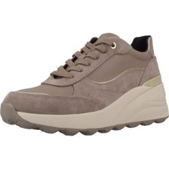 Buty GEOX D SPHERICA EC13 Brązowy. Brązowe obuwie trekkingowe damskie Geox. Za 470.99 zł.