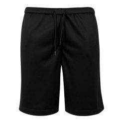 Siatkowe Spodenki Dla Dorosłych Unisex. Niebieskie szorty damskie BUILD YOUR BRAND, bez wzorów, sportowe. Za 89.99 zł.