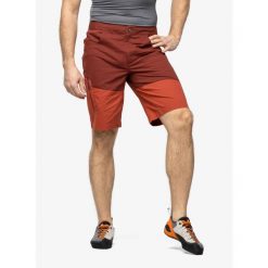 Spodenki wspinaczkowe męskie Mountain Equipment Anvil Short. Czerwone szorty męskie MOUNTAIN EQUIPMENT, bez kołnierzyka. Za 282.99 zł.