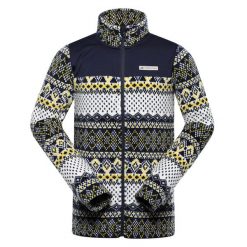 Bluza męska polarowa ciepła Alpine Pro Eflin. Niebieskie bluzy bez kaptura męskie Alpine Pro, m, z materiału. Za 209.00 zł.
