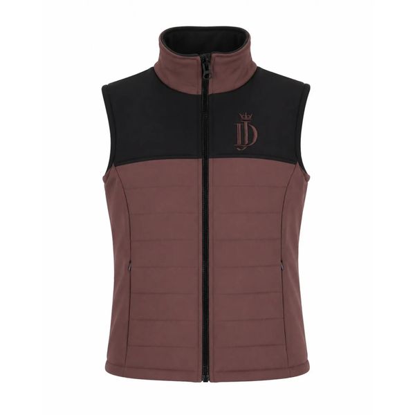 Kamizelka softshell jeździecka damska Aurelia JD Attack. Brązowe kamizelki damskie JD ATTACK, l, z materiału. Za 269.99 zł.