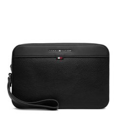 Saszetka Tommy Hilfiger. Czarne saszetki męskie Tommy Hilfiger. Za 289.99 zł.
