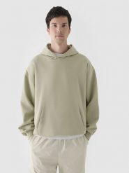 4F Bluza w kolorze beżowym rozmiar: XXL. Brązowe bluzy z kapturem męskie 4f, xxl. Za 74.63 zł.