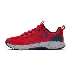 Buty Under Armour Charged Commit Tr 3 M 3023703-602 czerwone. Czerwone buty sportowe na co dzień męskie z gumy, bez zapięcia, na fitness i siłownię. Za 550.12 zł.