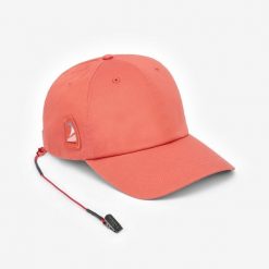 Czapka z daszkiem żeglarska Decathlon 100. Brązowe czapki męskie Decathlon, bez wzorów, z bawełny, sportowe. Za 39.99 zł.