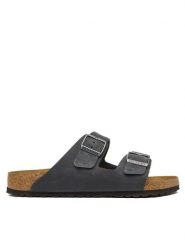 Birkenstock Klapki Arizona 1032435 Szary ciemny. Szare klapki i japonki męskie Birkenstock, ze skóry. Za 549.99 zł.