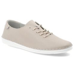 Beżowe Półbuty S.Barski Stylowe Obuwie Damskie. Brązowe półbuty damskie S.BARSKI, bez wzorów, ze skóry, eleganckie, bez obcasa. Za 189.00 zł.