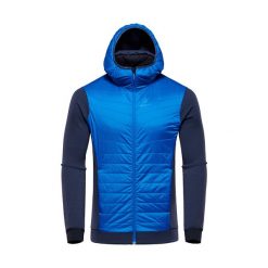 Kurtka hybrydowa męska BLACKYAK Burlina. Niebieskie kurtki męskie BLACK YAK, m, bez wzorów, sportowe, bez kaptura. Za 349.99 zł.