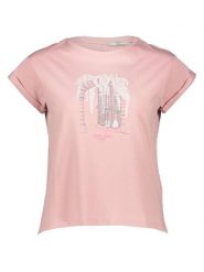 Pepe Jeans Koszulka w kolorze jasnoróżowym rozmiar: S. Różowe t-shirty damskie Pepe Jeans, s, bez wzorów, z bawełny, bez kołnierzyka. Za 87.40 zł.