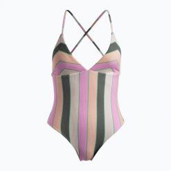 Strój kąpielowy jednoczęściowy damski ROXY Vista Stripe. Brązowe stroje jednoczęściowe damskie Roxy, s, bez wzorów. Za 199.99 zł.