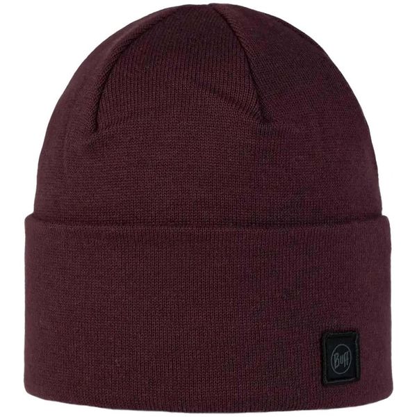 Czapka BUFF KNITTED BEANIE NIELS. Fioletowe czapki męskie Buff, bez wzorów. W wyprzedaży za 113.80 zł.