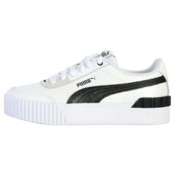 Buty Sportowe Damskie Puma Carina Lift. Czarne buty sportowe na co dzień damskie Puma, bez wzorów, z materiału, trekkingowe. Za 189.99 zł.