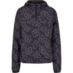 Sweter damski Urban Classics AOP. Czarne swetry klasyczne damskie Urban Classics, na zimę, bez kołnierzyka. Za 267.50 zł.