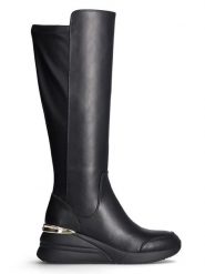 Liu Jo Kozaki w kolorze czarnym rozmiar: 35. Czarne kozaki damskie Liu Jo, bez obcasa. Za 457.95 zł.