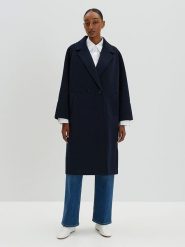 Someday. Płaszcz przejściowy w kolorze granatowym rozmiar: 38. Niebieskie płaszcze damskie Someday, bez wzorów. Za 347.99 zł.