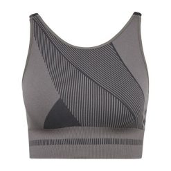 Bezszwowy biustonosz dla kobiet Hummel Unity. Czarne biustonosze HUMMEL, bez wzorów, z materiału. Za 187.50 zł.