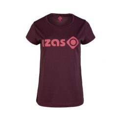 Koszulka damska CREUS W BIG LOGO. Czerwone t-shirty damskie IZAS, bez wzorów, bez kołnierzyka. W wyprzedaży za 121.70 zł.