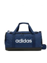 Adidas Torba Linear Duffel Bag Small IN6111 Granatowy. Niebieskie torebki klasyczne damskie Adidas, bez wzorów, z materiału, bez dodatków. Za 129.99 zł.