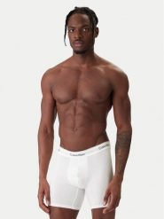 Calvin Klein Underwear Komplet bokserek LV00NB4394 Biały. Białe bokserki męskie Calvin Klein Underwear, bez wzorów, z bawełny. Za 189.99 zł.