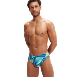 Kąpielówki slipy męskie kąpielowe Speedo Allover Digital. Czerwone kąpielówki męskie Speedo, m, bez wzorów, do pływania. Za 147.59 zł.