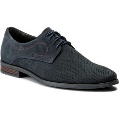 Półbuty LASOCKI FOR MEN 9109. Niebieskie półbuty męskie Lasocki For Men, z nubiku, bez zapięcia. W wyprzedaży za 129.99 zł.