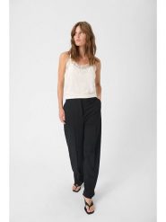 Soaked in Luxury Top w kolorze kremowym rozmiar: S. Brązowe topy damskie Soaked in Luxury, s, bez wzorów, z koronki, bez kołnierzyka. Za 86.99 zł.