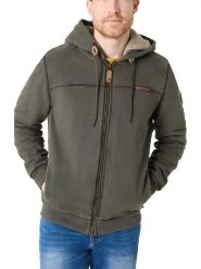 Timezone Bluza w kolorze szarym rozmiar: M. Brązowe bluzy z kapturem męskie Timezone, m, z bawełny. Za 148.61 zł.