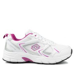 Buty damskie sportowe treningowe Lotto KITAURA. Białe buty sportowe na co dzień damskie Lotto, bez wzorów, z jeansu, trekkingowe. Za 139.00 zł.