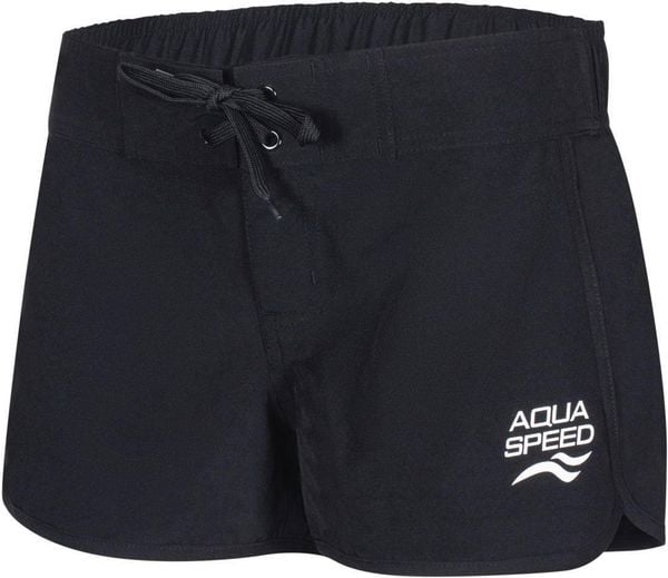 Szorty pływackie damskie Aqua Speed Viki. Czarne szorty damskie Aqua-Speed, bez wzorów, z elastanu, sportowe. Za 64.99 zł.