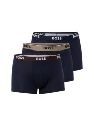 BOSS Spodnie w zestawie 3 sztuk Mężczyźni Bawełna niebieski, M. Niebieskie spodnie materiałowe męskie Boss, bez wzorów, z bawełny. Za 209.95 zł.