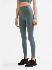 Legginsy sportowe dla kobiet Hummel. Szare legginsy damskie HUMMEL, xs, bez wzorów, z materiału. Za 168.00 zł.